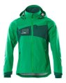 Mascot Softshell Jas Accelerate 18001-249 helder groen-groen